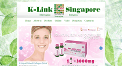 Desktop Screenshot of k-link-sg.com